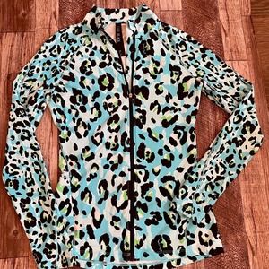 Lorna Jane Leopard Print Jacket